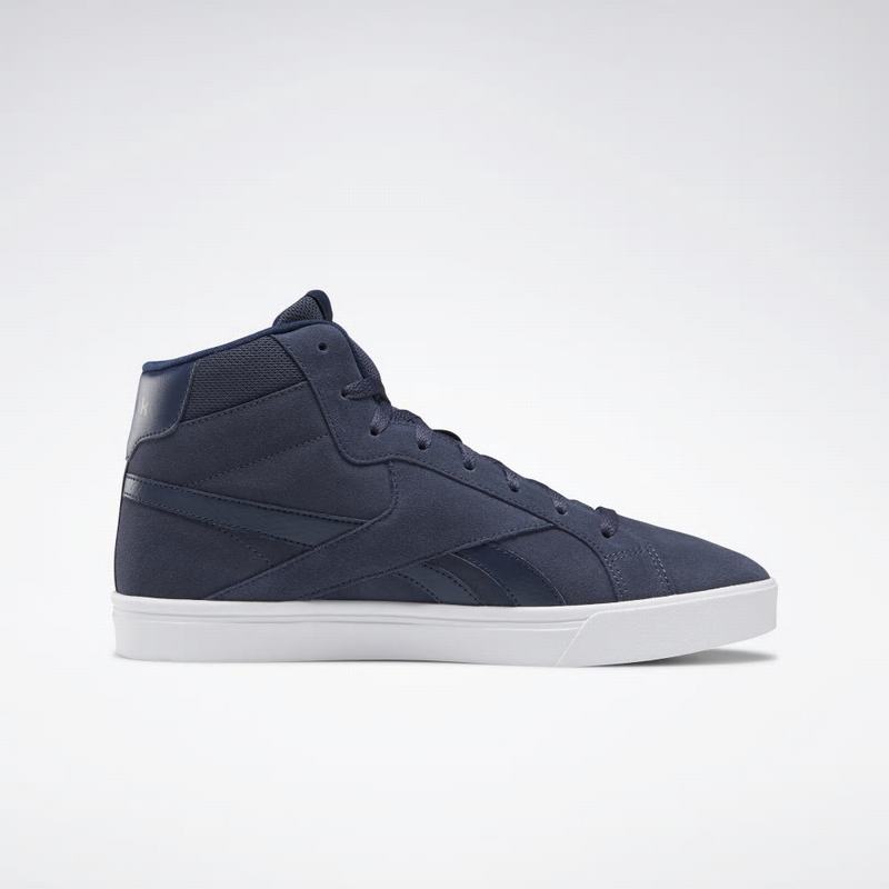 Tenisi Reebok Royal Complete 3.0 Mid Barbati Albastri/Albi Romania SU9112DB